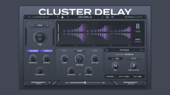 Jour de sortie chez Minimal Audio, qui lance le Cluster Delay