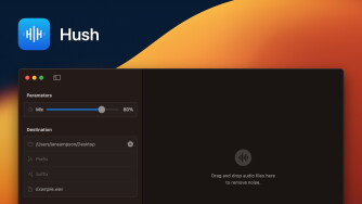 Un coup de propre sur vos fichiers audio grâce à Hush