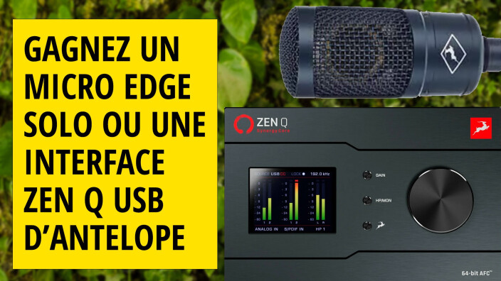 Tic, tac : 5 jours pour gagner une interface et un micro Antelope...