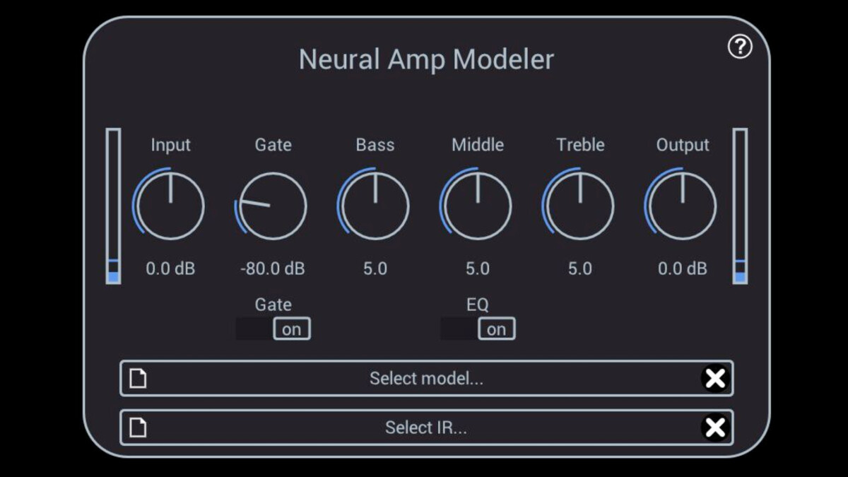 Neural Amp Modeler passe en version 0.7.1
