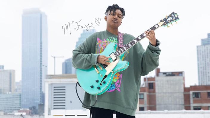 Melanie Faye a droit à un modèle signature chez D'Angelico