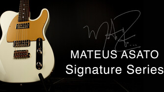 Mateus Asato a actualisé ses modèles signature chez Suhr