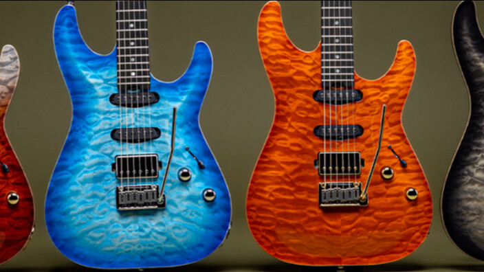 Un modèle fabriqué au Japon fait son apparition chez Schecter
