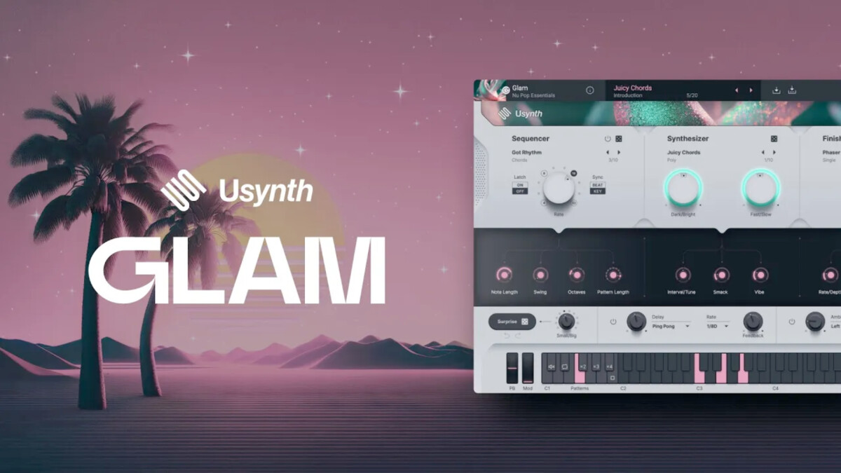 Usynth Glam est enfin disponible !