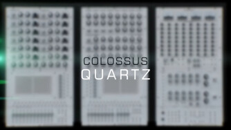 Quatre quarts d'un colosse font Colossus Quartz