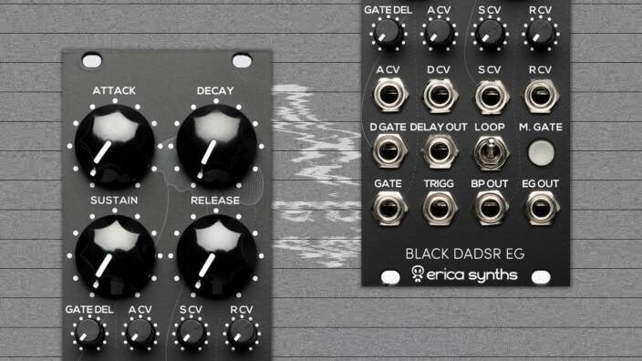 Seconde annonce chez Erica Synths : le Black DADSR EG