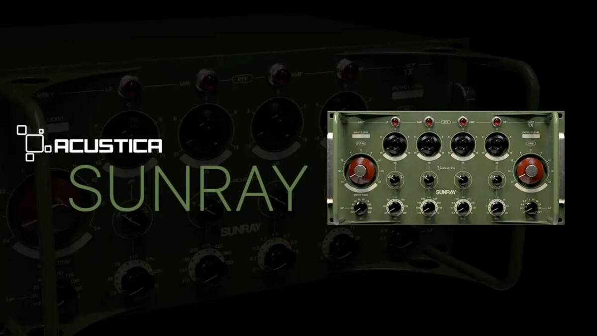 Sunray est arrivée pour réchauffer le catalogue d'Acustica Audio