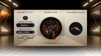 Waves présente Clarity Vx DeReverb et Clarity Vx DeReverb Pro