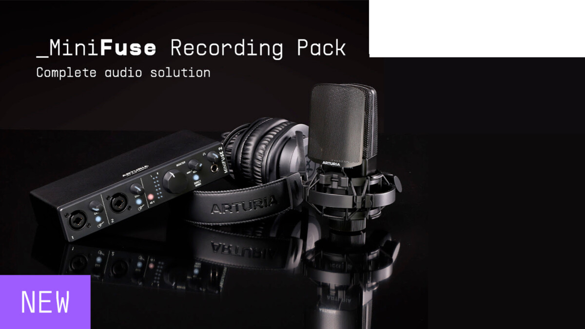 Découvrez le MiniFuse Recording Pack