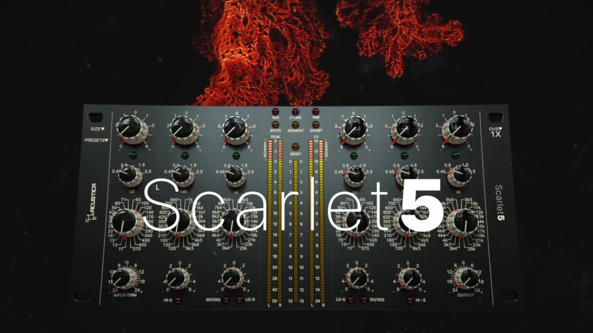 Scarlet 5 est sorti chez Acustica Audio