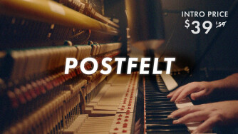 Post Felt, un piano virtuel repensé par Jon Meyer