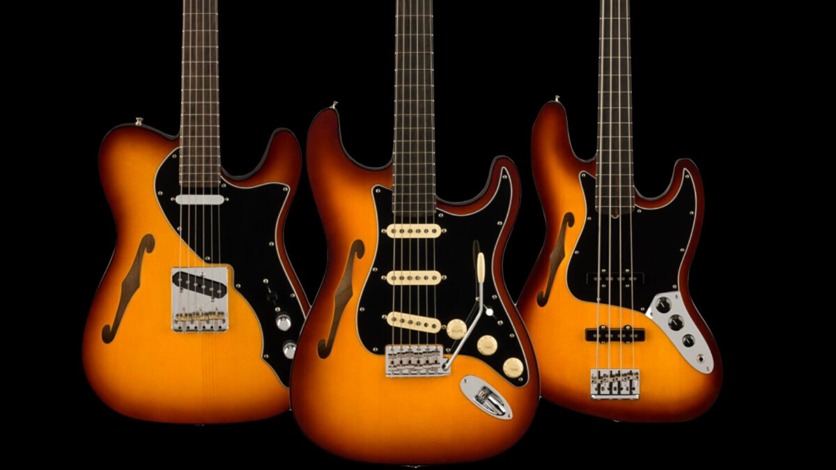 Trois nouveaux modèles Thinline débarquent au catalogue Fender