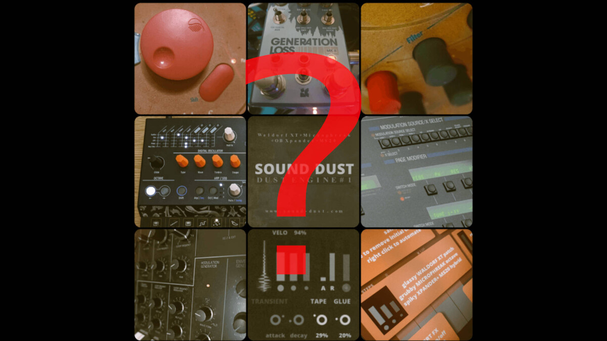 Un mystérieux synthé virtuel chez Sound Dust