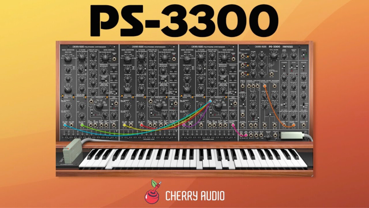 Cherry Audio dévoile un PS-3300 virtuel