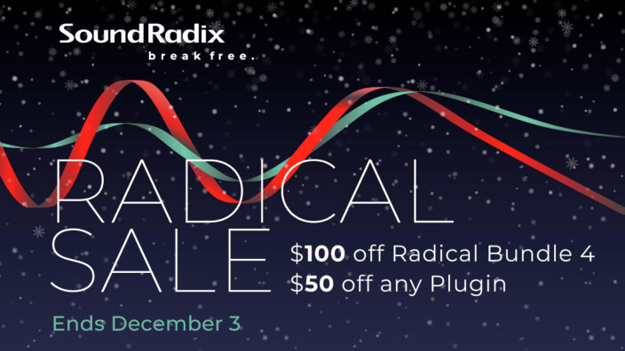 Découvrez les offres du Black Friday de Sound Radix