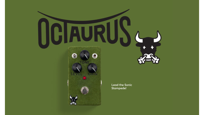 Jam Pedals présente l'Octaurus ltd