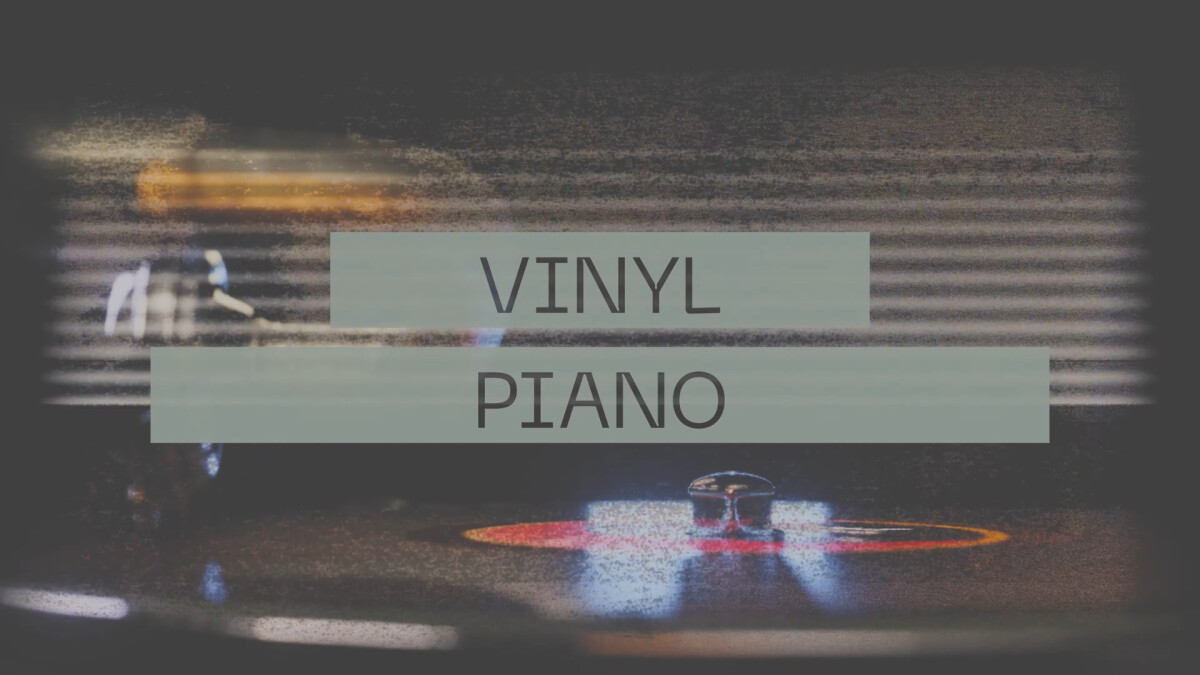 En janvier, sortira Vinyl Piano chez Wrongtools