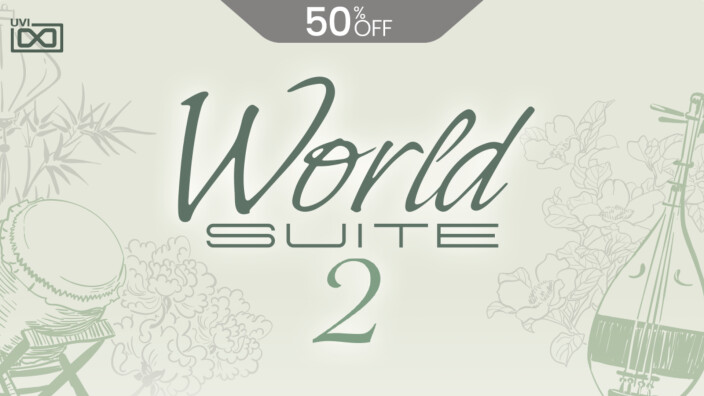 -50% sur la World Suite 2 chez UVI