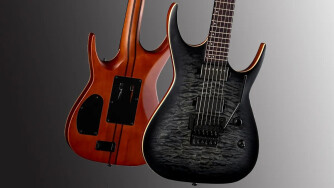 Dean Guitars lance la Exile Select Floyd Neck-Thru Archtop SBB