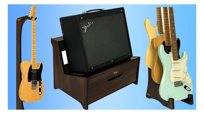 De nouveaux stands pour guitare et ampli débarquent chez Fender