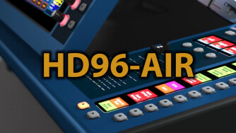 Midas dévoile la nouvelle console HD96-AIR