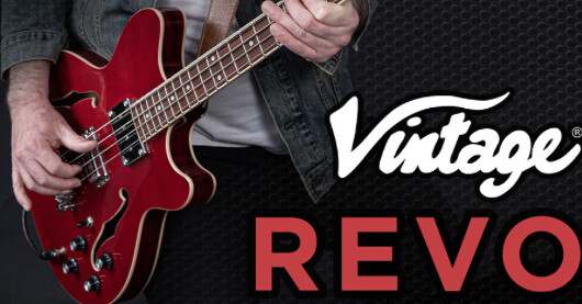 Après les guitares, Vintage présente les basses de la série Revo