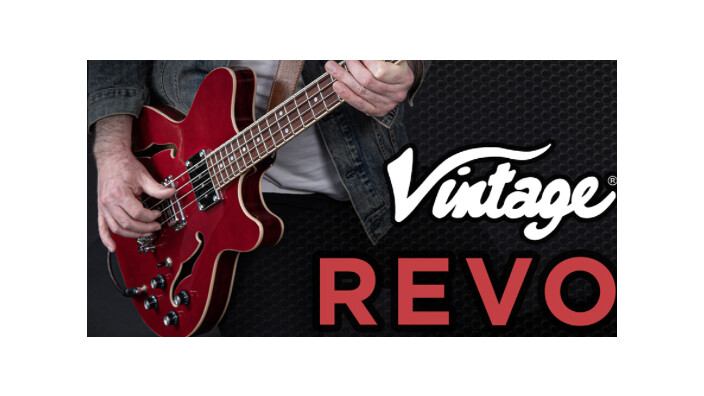 Après les guitares, Vintage présente les basses de la série Revo
