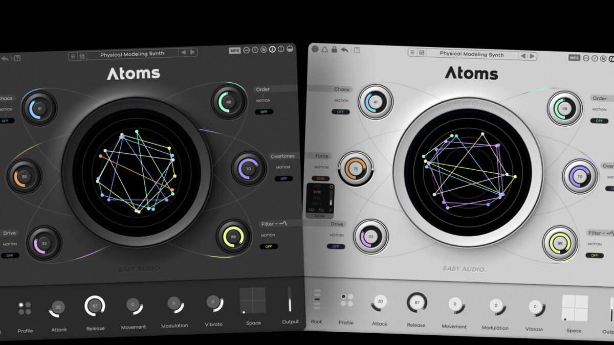 Le nouveau Synthé virtuel de Baby Audio, Atoms, vient de sortir !