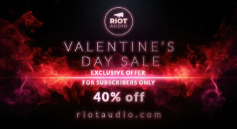 40% de réduction chez Riot Audio