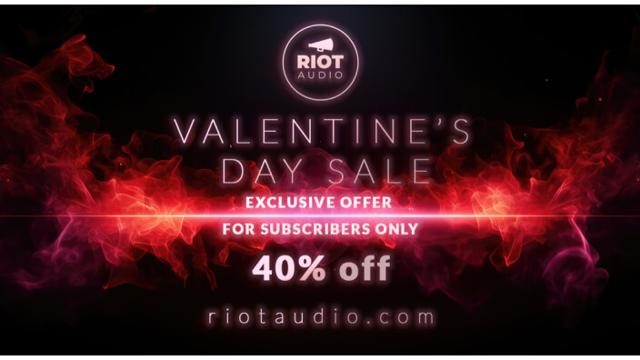 40% de réduction chez Riot Audio