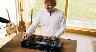 Ed Sheeran a conçu 2 loopers en collaboration avec HeadRush 