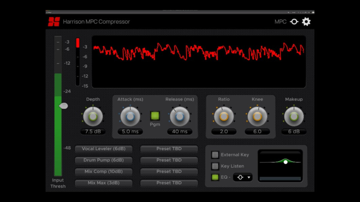 Harrison Audio dévoile le MPC Compressor