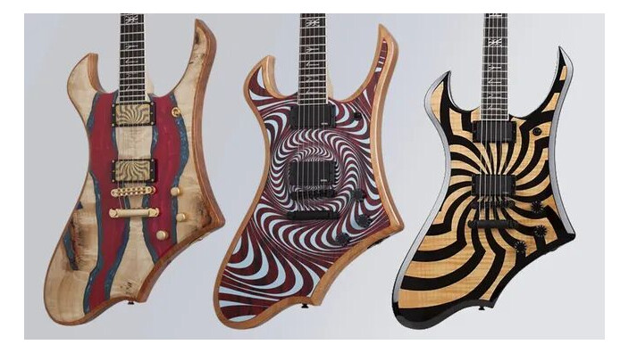 Zakk Wylde a conçu une nouvelle guitare électrique Solid-body