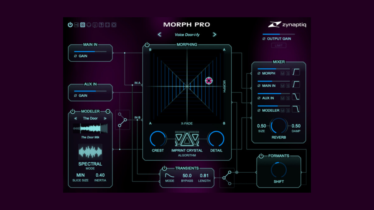 Zynaptiq présente la nouvelle version de Morph