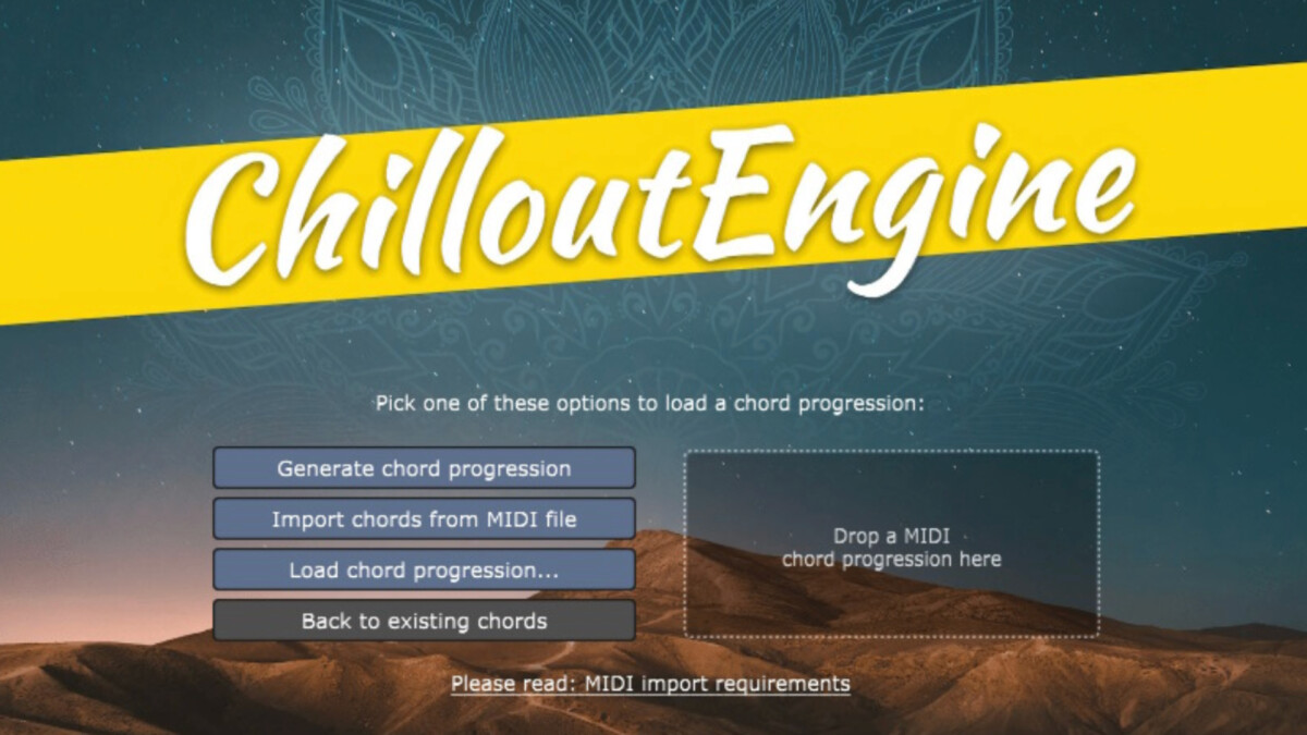 Chillout Engine est disponible en version 2.0