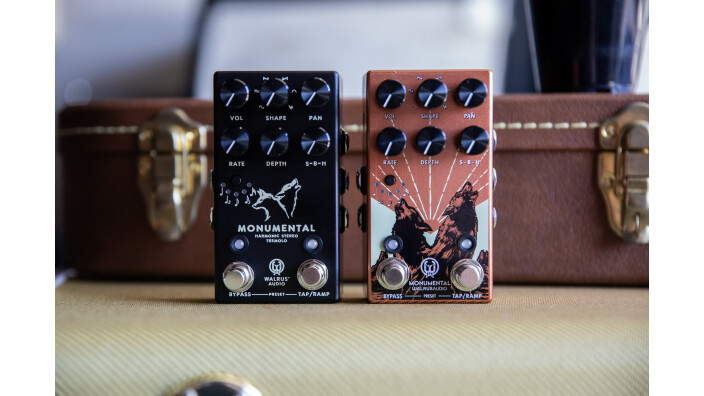 Walrus Audio présente le Monumental Harmonic Stereo Tremolo