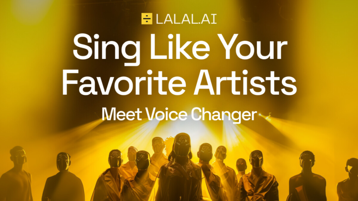 Après Stem Splitter et Voice Cleaner, LALAL.AI lance Voice Changer