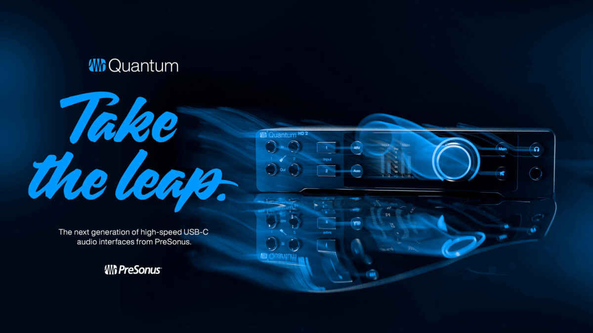 PreSonus lance une nouvelle gamme d'interfaces audio Quantum