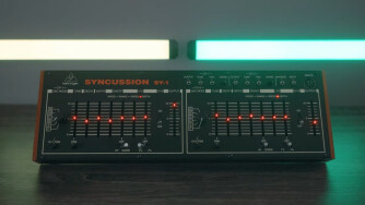 Behringer dévoile le nouveau SYNCUSSION SY-1