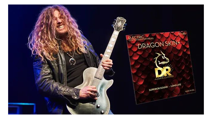 DR Strings présente ses nouvelles cordes, les Dragon Skin+