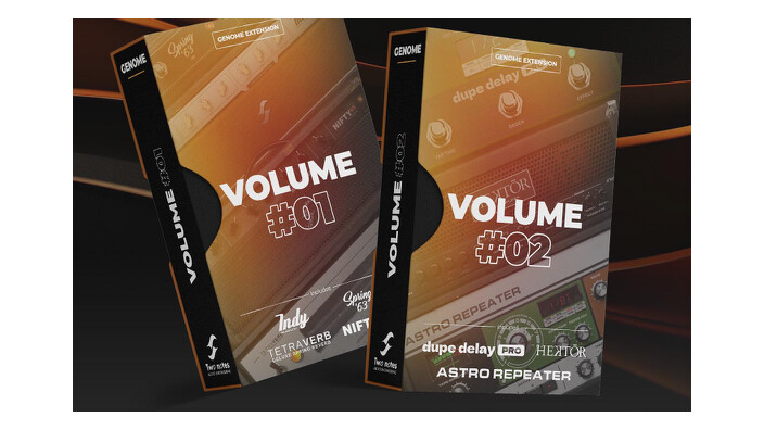 Two Notes a développé des packs d'extension pour Genome
