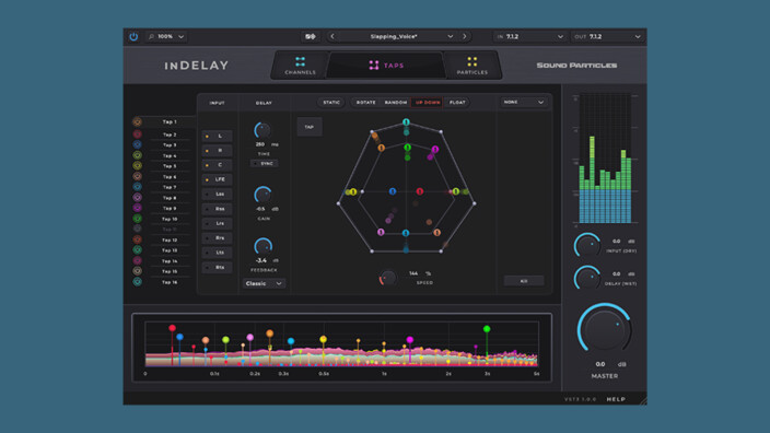 Sound Particles présente inDelay