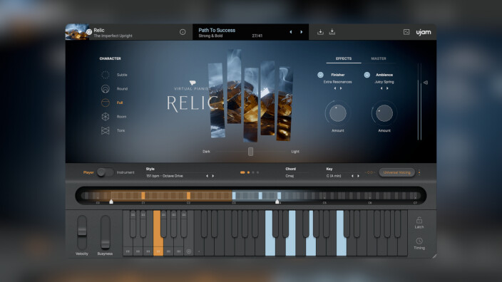 Ujam sort le Relic