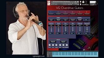 VG Trumpet sort VG Overdrive Guitars