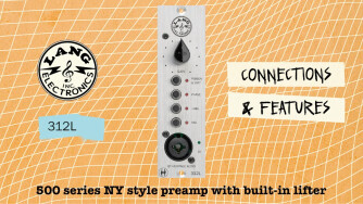 Heritage Audio annonce le Lang 312L