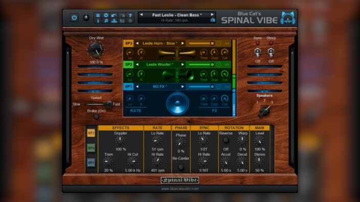 Spinal Vibe de Blue Cat Audio est disponible