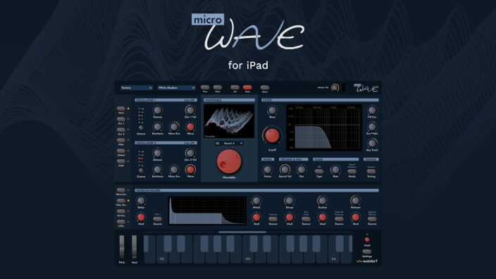 Waldorf Music porte Microwave sur iOS
