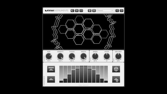 Kiviak Instruments sort Texturer
