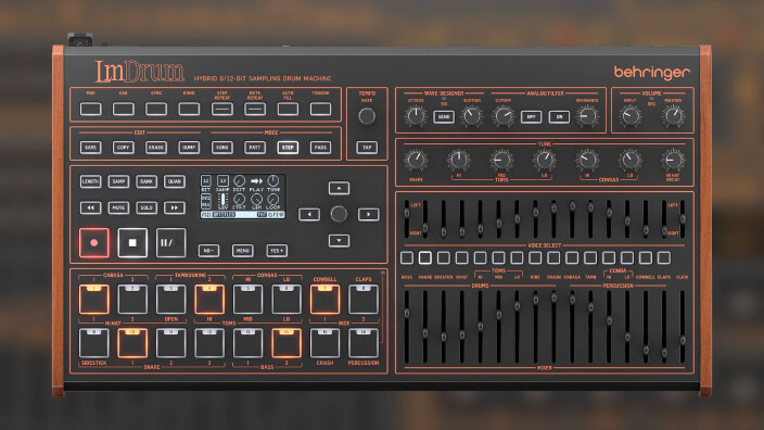 La LmDrum de Behringer est plus proche que jamais