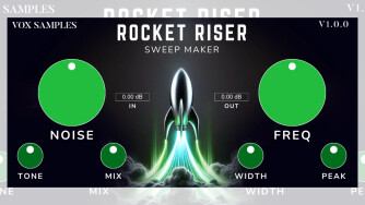 Vox Samples sort le Rocket Riser Sweep Maker